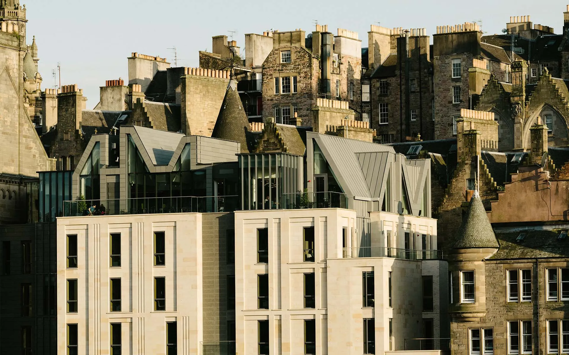 Market Street hotel Edinburgh buitenaanzicht - Schotlands eerste Design Hotel in Old Town